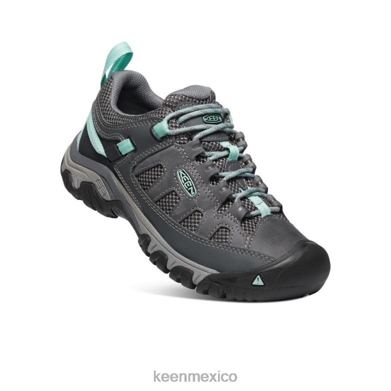 KEEN respiradero targhee mujer gris acero/ola del océano calzado TXRFD539
