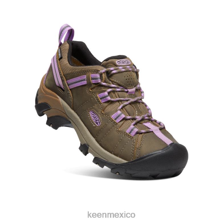 KEEN targhee ii impermeable mujer Timberwolf/lavanda inglesa calzado TXRFD542