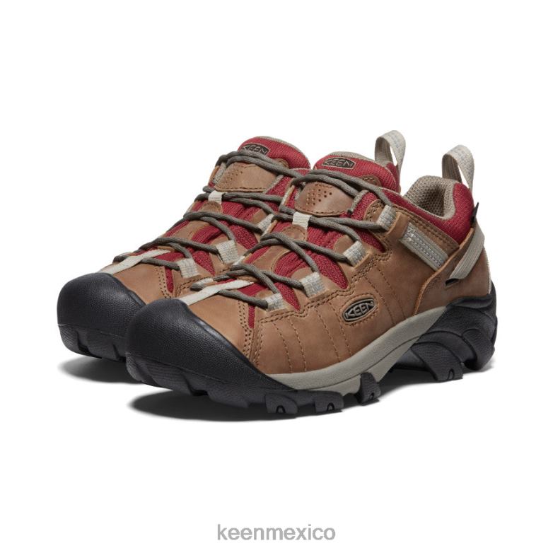 KEEN targhee ii impermeable mujer safari/merlot calzado TXRFD543
