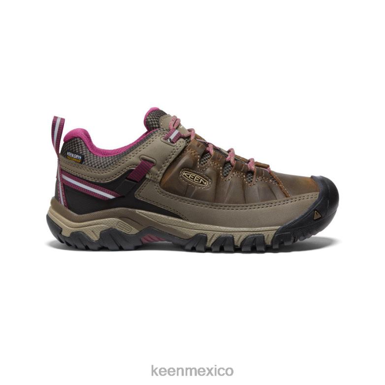 KEEN targhee iii impermeable mujer Weiss/Boysenberry calzado TXRFD605