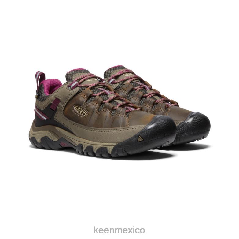 KEEN targhee iii impermeable mujer Weiss/Boysenberry calzado TXRFD605