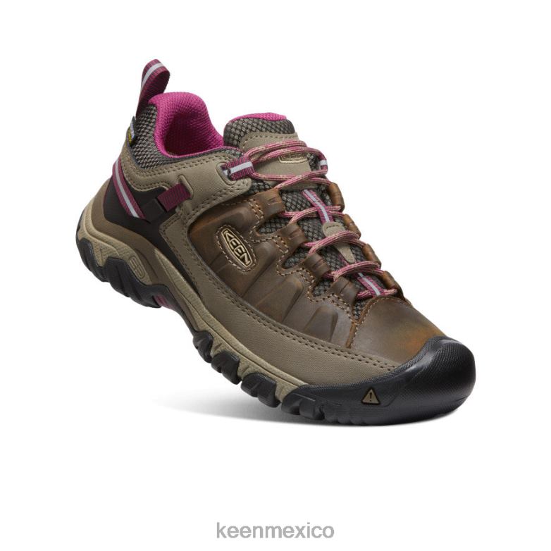 KEEN targhee iii impermeable mujer Weiss/Boysenberry calzado TXRFD605