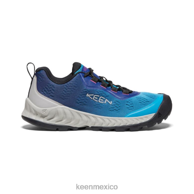 KEEN velocidad del eje mujer azul fiordo/sombreado calzado TXRFD464