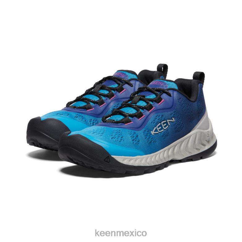 KEEN velocidad del eje mujer azul fiordo/sombreado calzado TXRFD464