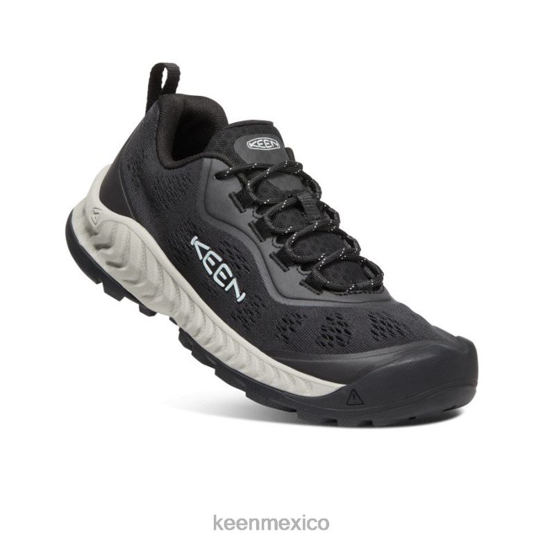 KEEN velocidad del eje mujer vidrio negro/azul calzado TXRFD461