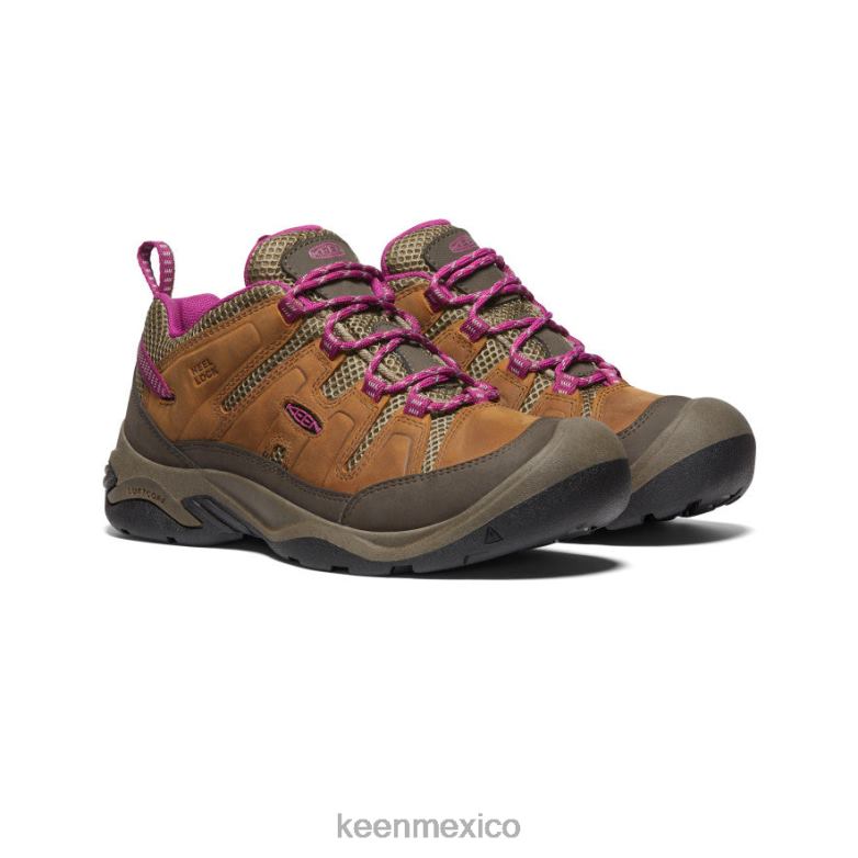 KEEN zapato de ventilación circadia mujer jarabe/bayas calzado TXRFD640