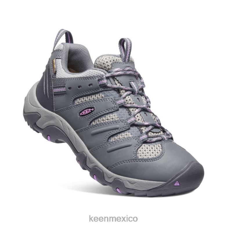 KEEN zapato impermeable koven mujer gris acero/violeta africana calzado TXRFD665
