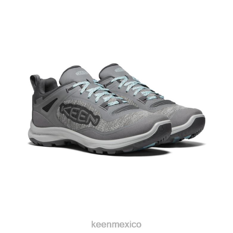 KEEN zapato impermeable terradora flex mujer gris acero/azul nube calzado TXRFD601