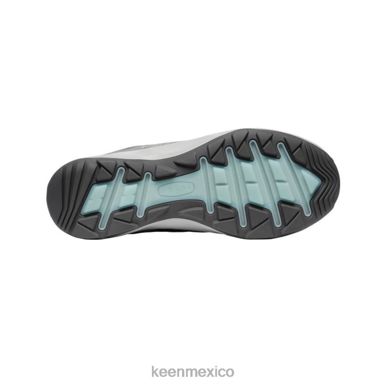 KEEN zapato impermeable terradora flex mujer gris acero/azul nube calzado TXRFD601