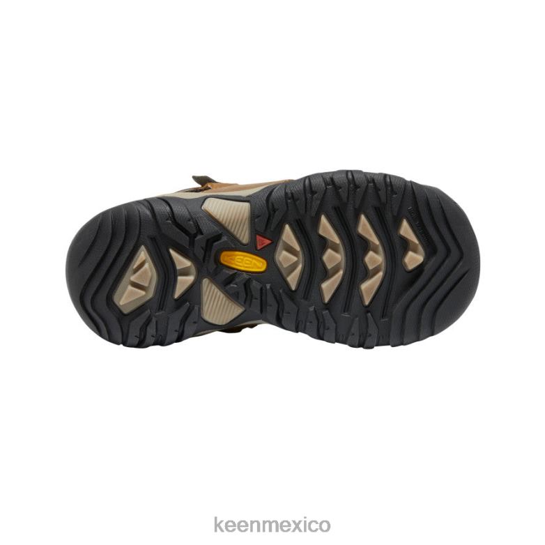 KEEN bota impermeable ridge flex pequeños niños bisonte/alfombra roja calzado TXRFD905