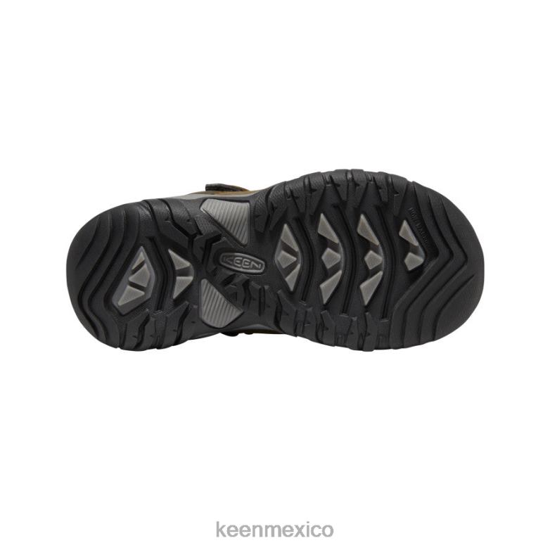 KEEN bota impermeable ridge flex pequeños niños oliva oscuro/cidra oscura calzado TXRFD907