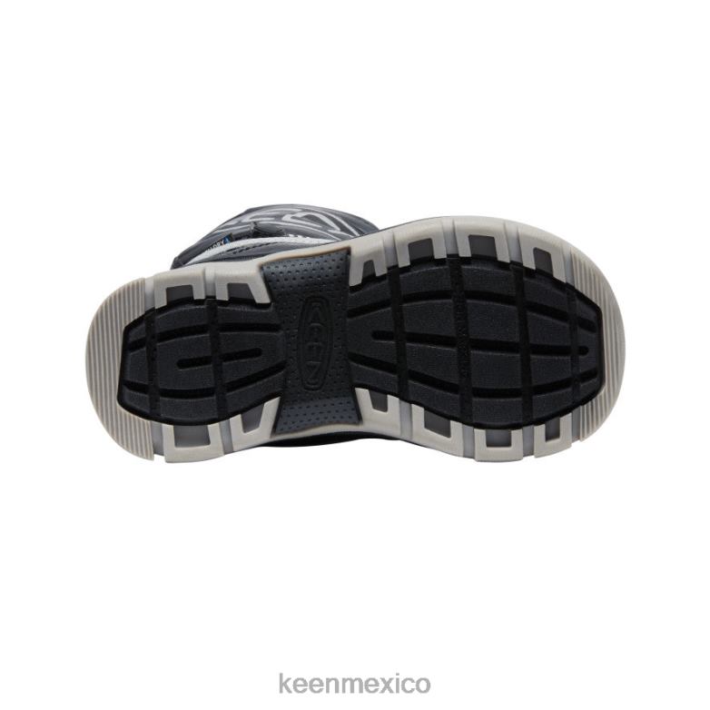 KEEN bota impermeable snow troll pequeños niños negro/plata calzado TXRFD1007