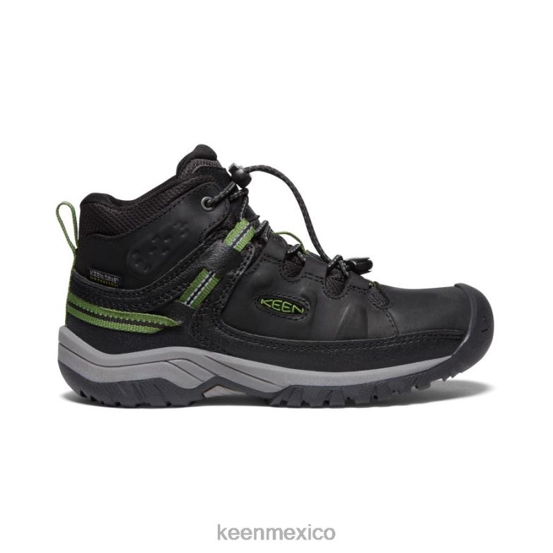 KEEN bota impermeable targhee niños grandes negro/camping calzado TXRFD898