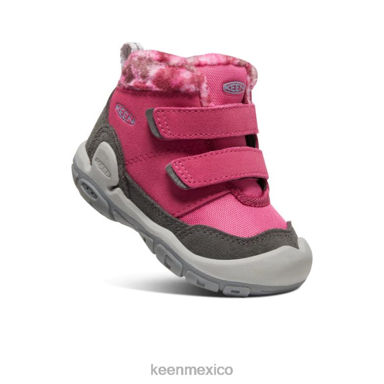 KEEN chukka con doble correa y nudo niños pequeños paloma de la fruta/negro calzado TXRFD1013