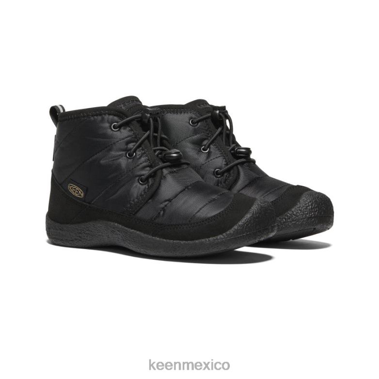 KEEN chukka impermeable howser ii niños grandes negro calzado TXRFD935