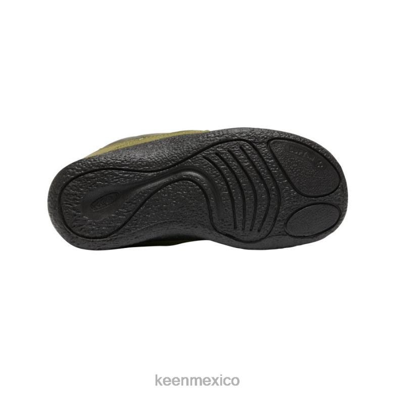 KEEN chukka impermeable howser ii niños grandes oliva capuleto/naranja rojizo calzado TXRFD936