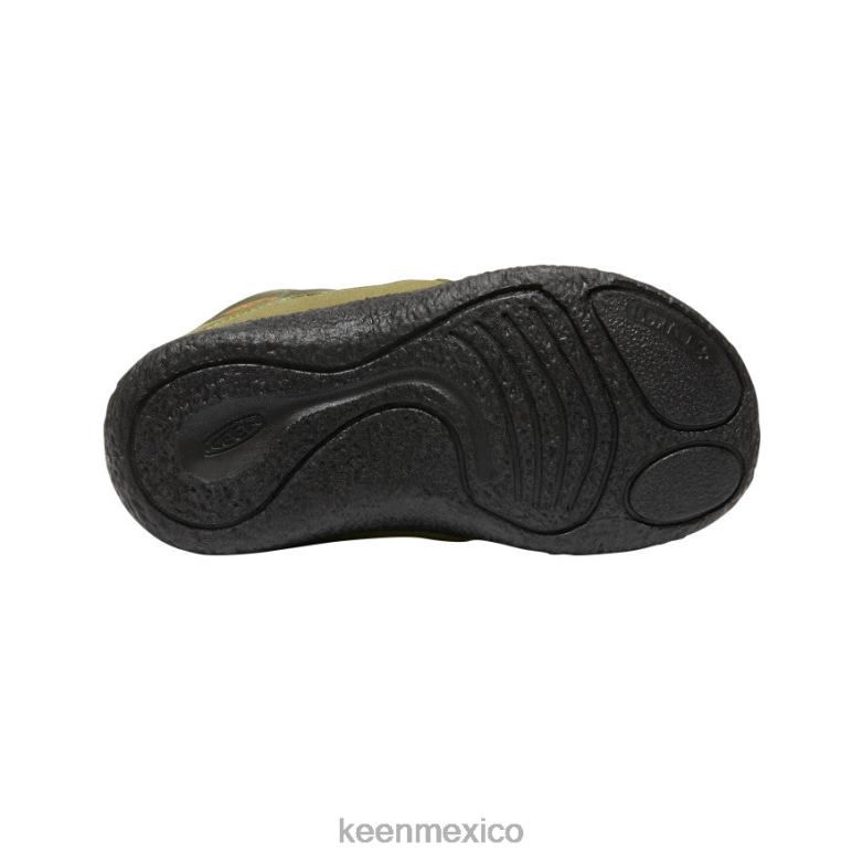 KEEN chukka impermeable howser ii pequeños niños oliva capuleto/naranja rojizo calzado TXRFD996