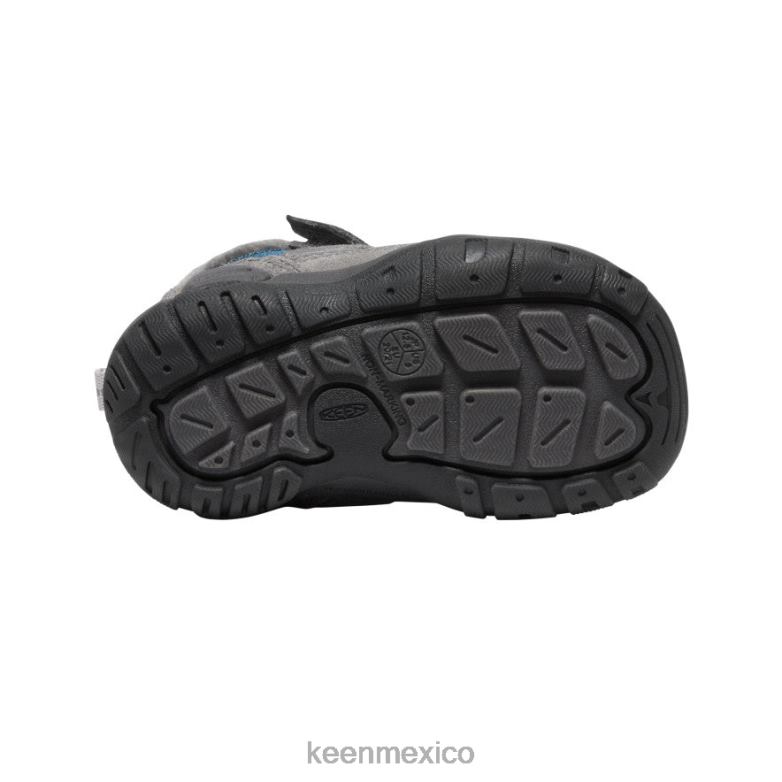 KEEN chukka nudo niños pequeños gris acero/azul ala verde azulado calzado TXRFD1006