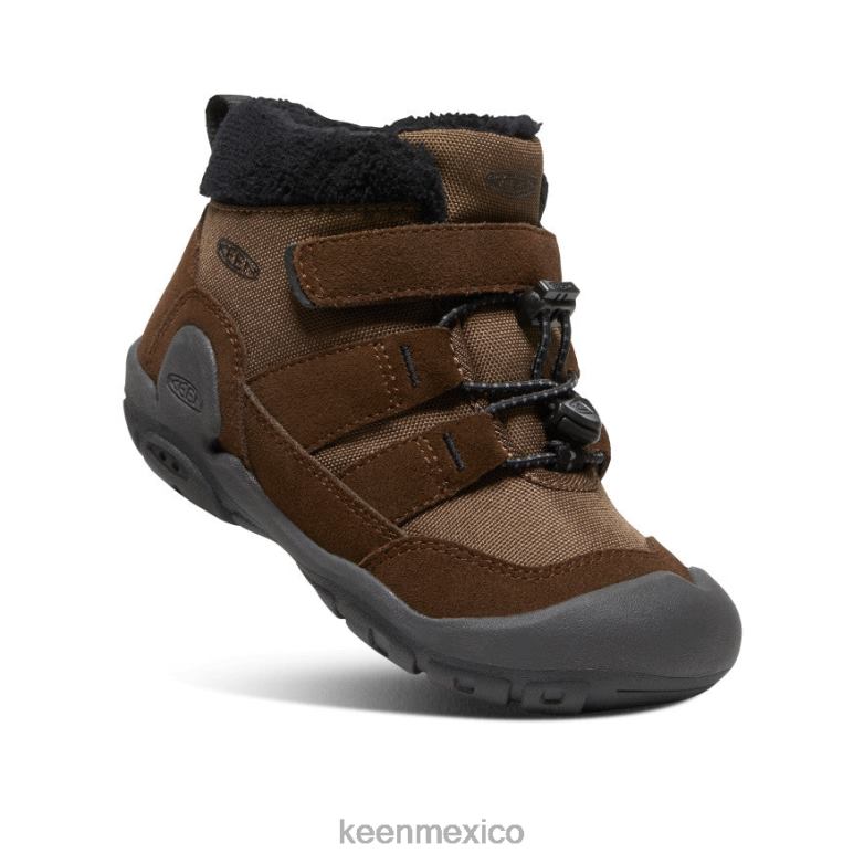 KEEN chukka nudo pequeños niños tierra oscura/negro calzado TXRFD980