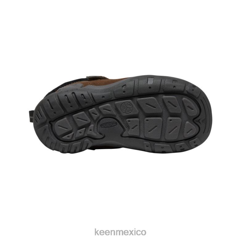 KEEN chukka nudo pequeños niños tierra oscura/negro calzado TXRFD980