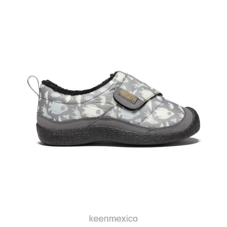 KEEN envoltura de jabón niños grandes gris acero/blanco estrella calzado TXRFD985