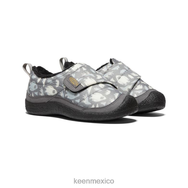 KEEN envoltura de jabón niños grandes gris acero/blanco estrella calzado TXRFD985