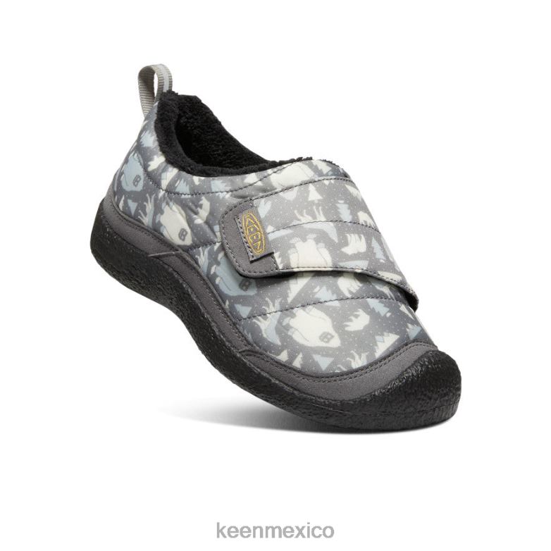 KEEN envoltura de jabón niños grandes gris acero/blanco estrella calzado TXRFD985