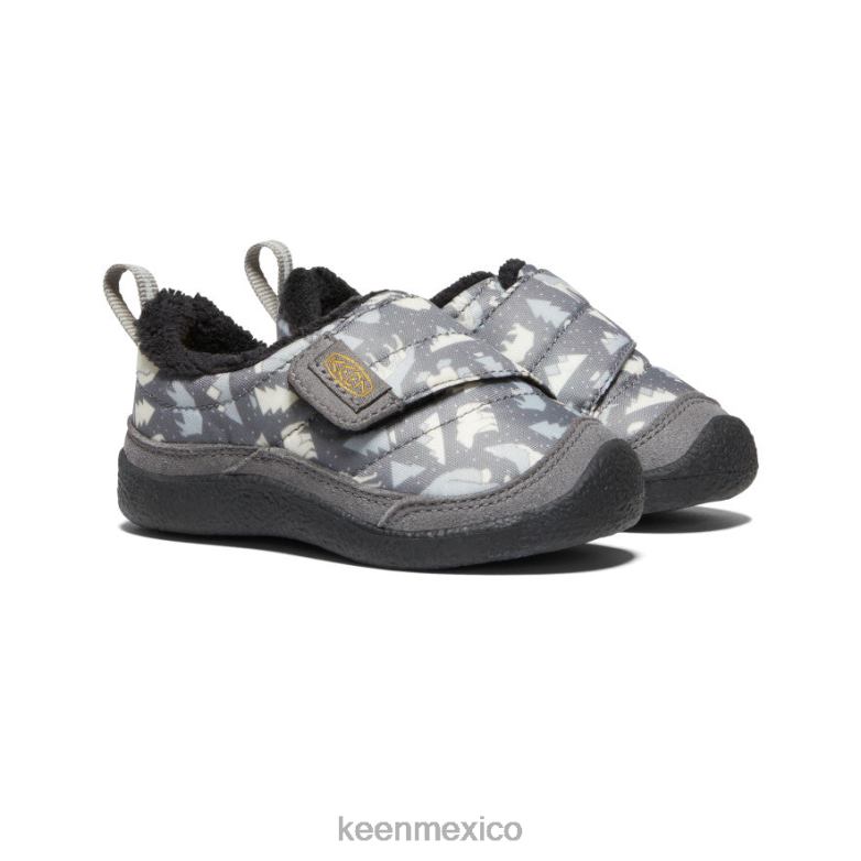 KEEN envoltura de jabón niños pequeños gris acero/blanco estrella calzado TXRFD989