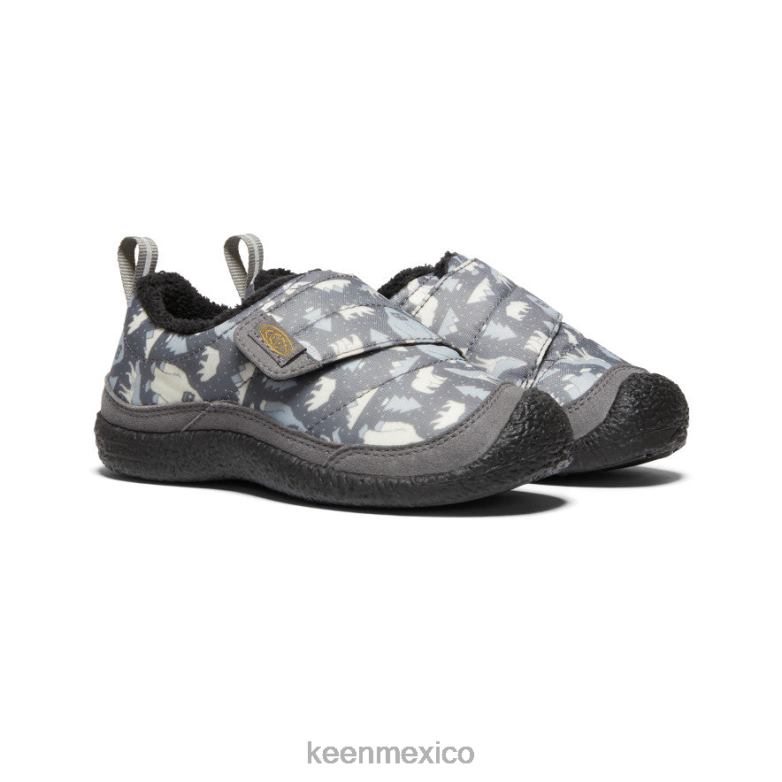 KEEN envoltura de jabón pequeños niños gris acero/blanco estrella calzado TXRFD991