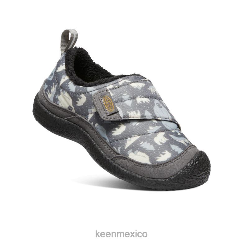 KEEN envoltura de jabón pequeños niños gris acero/blanco estrella calzado TXRFD991