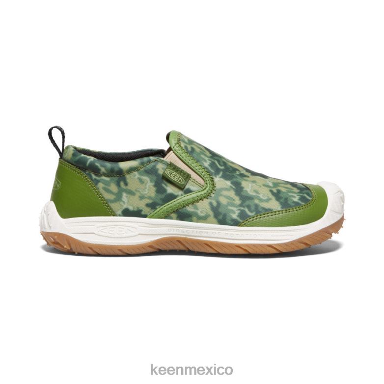 KEEN perro de velocidad sin cordones niños grandes camuflaje/camping calzado TXRFD720