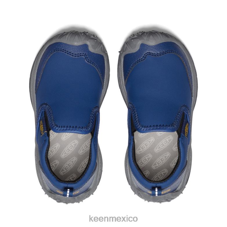KEEN perro de velocidad sin cordones pequeños niños profundidades azules/negro calzado TXRFD713