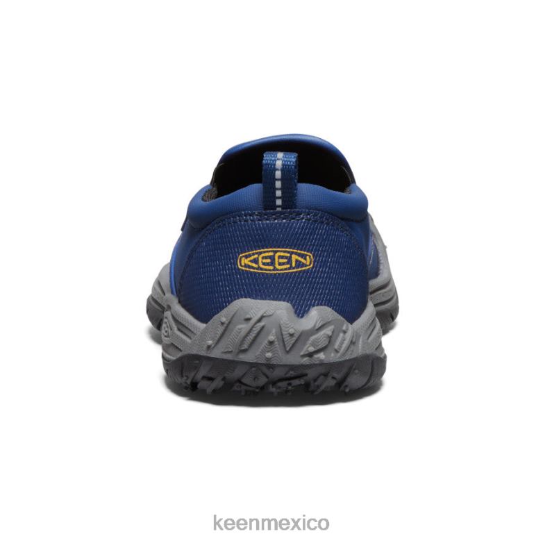 KEEN perro de velocidad sin cordones pequeños niños profundidades azules/negro calzado TXRFD713