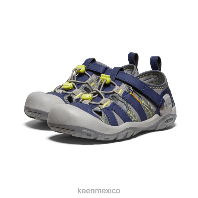 KEEN arroyo nudo niños grandes gris acero/azul profundo calzado TXRFD777