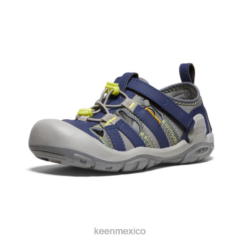 KEEN arroyo nudo niños grandes gris acero/azul profundo calzado TXRFD777