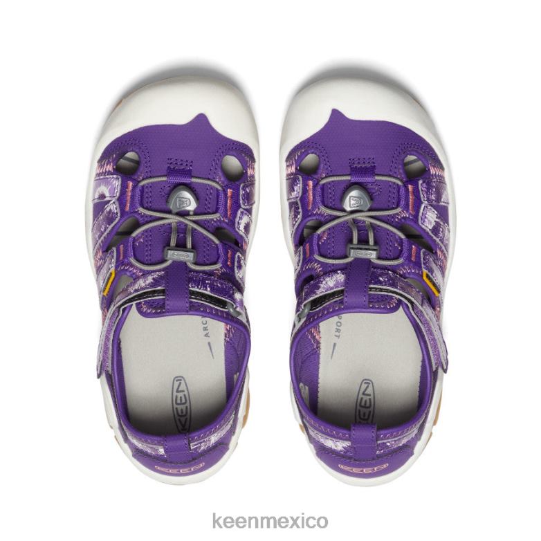 KEEN arroyo nudo niños grandes tilandsia violeta/lavanda inglesa calzado TXRFD780