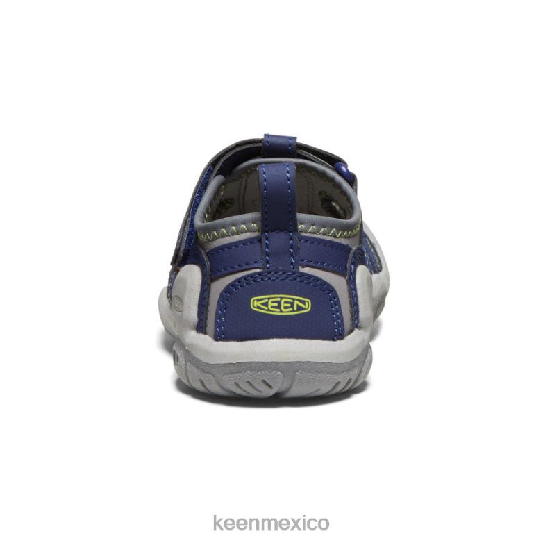 KEEN arroyo nudo pequeños niños gris acero/azul profundo calzado TXRFD772