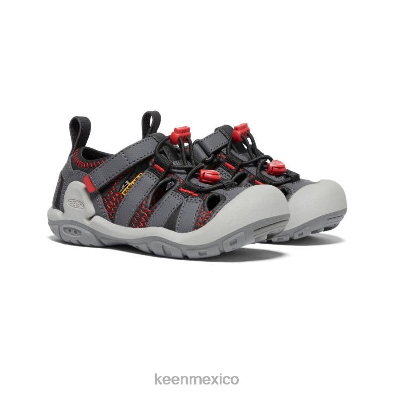 KEEN arroyo nudo pequeños niños imán/alfombra roja calzado TXRFD773