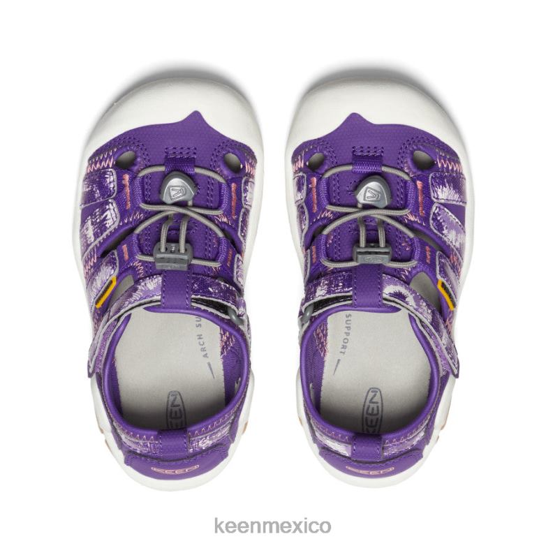 KEEN arroyo nudo pequeños niños tilandsia violeta/lavanda inglesa calzado TXRFD776
