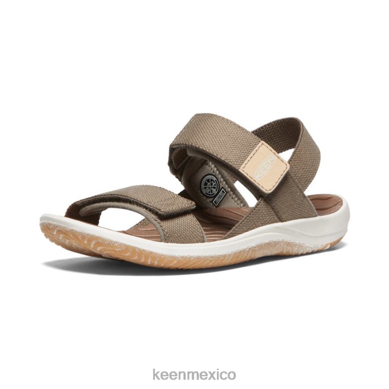 KEEN correa trasera elle niños grandes atigrado/blanco estrella calzado TXRFD724