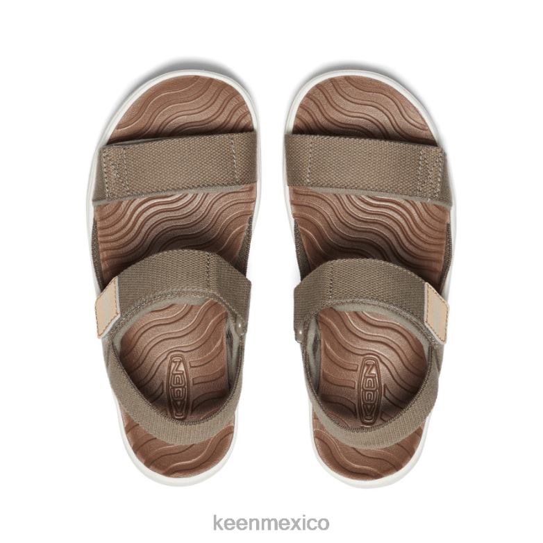 KEEN correa trasera elle niños grandes atigrado/blanco estrella calzado TXRFD724