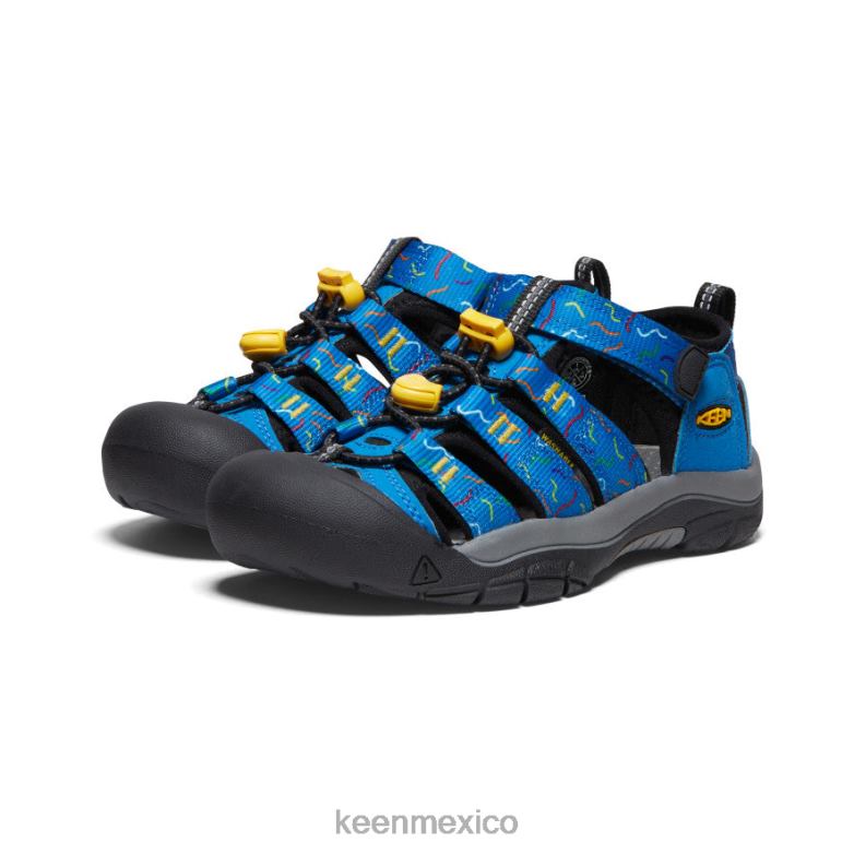 KEEN newport h2 niños grandes austero/negro calzado TXRFD757