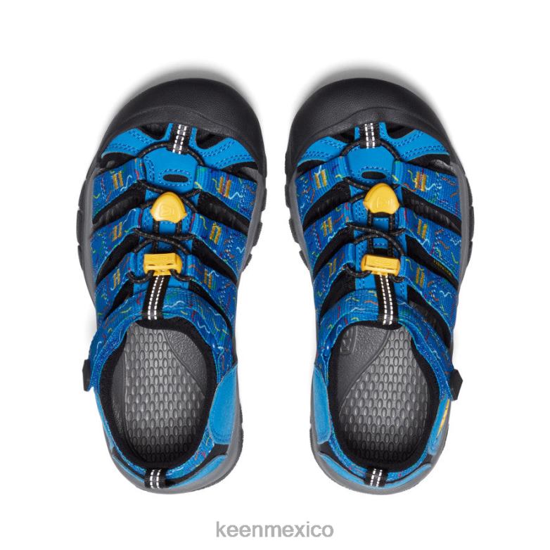 KEEN newport h2 niños grandes austero/negro calzado TXRFD757