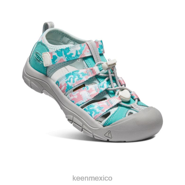 KEEN newport h2 niños grandes camuflaje/glaseado rosa calzado TXRFD754