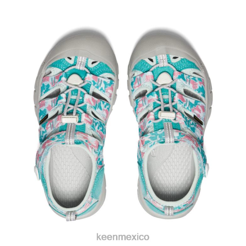 KEEN newport h2 niños grandes camuflaje/glaseado rosa calzado TXRFD754