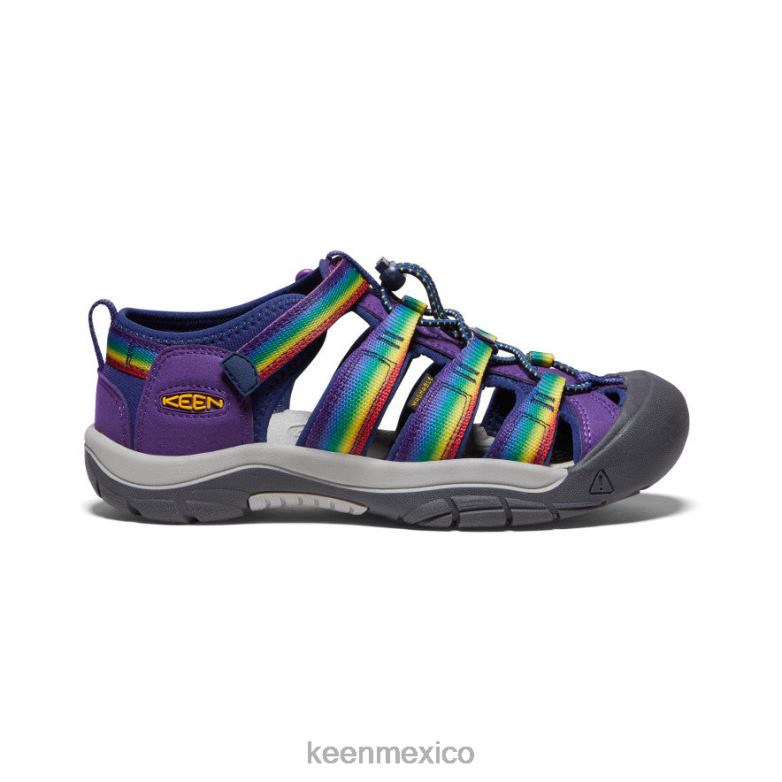 KEEN newport h2 niños grandes multi/tillandsia violeta calzado TXRFD753