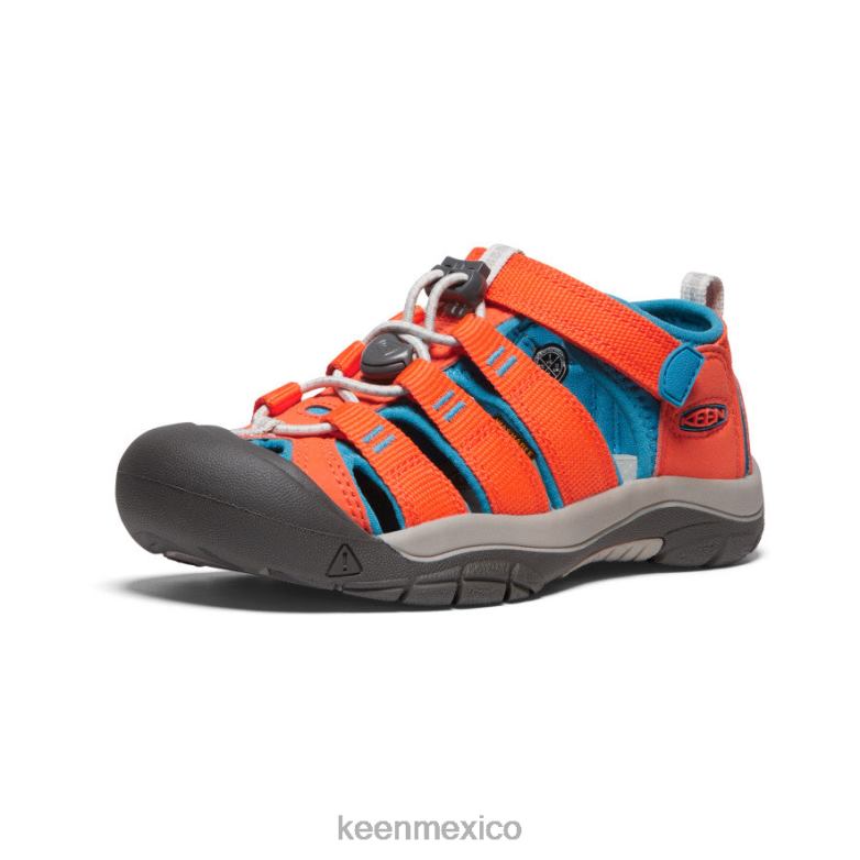 KEEN newport h2 niños grandes naranja seguridad/azul fiordo calzado TXRFD756