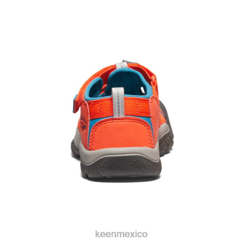 KEEN newport h2 niños grandes naranja seguridad/azul fiordo calzado TXRFD756