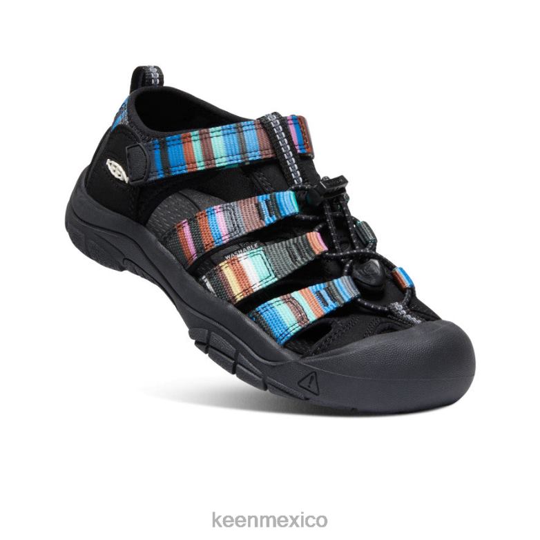 KEEN newport h2 niños grandes raya negra calzado TXRFD768