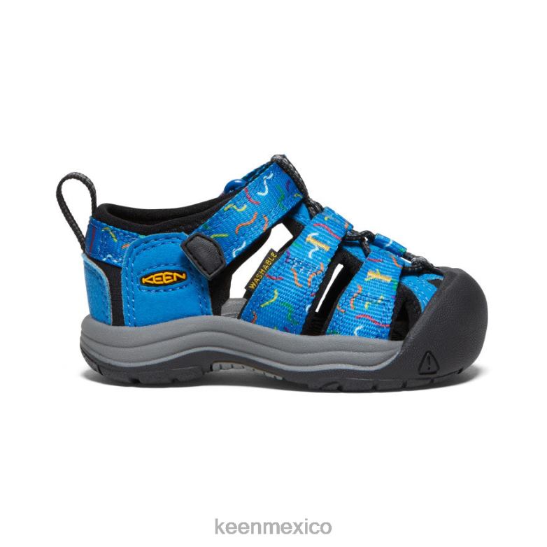 KEEN newport h2 niños pequeños austero/negro calzado TXRFD831